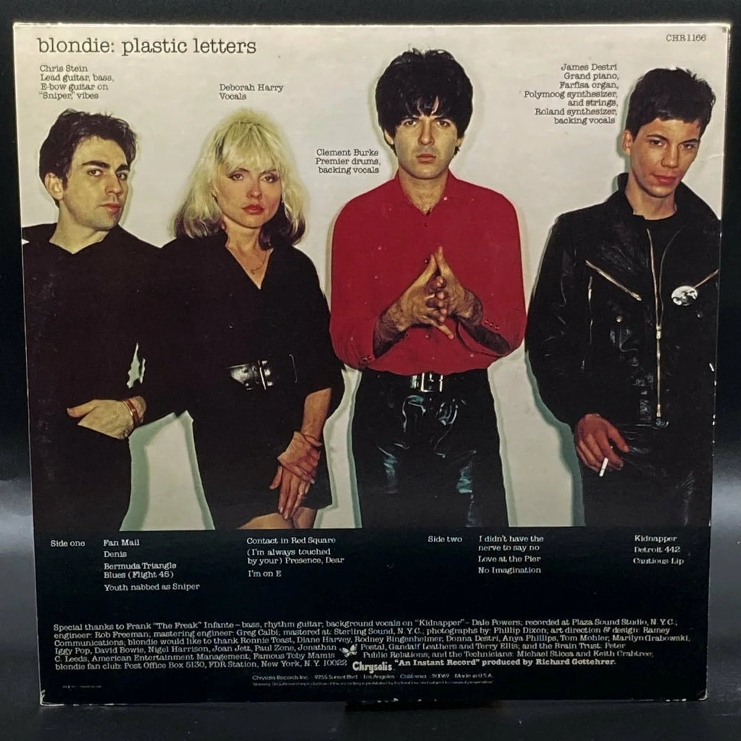 Blondie - Plastic Letters