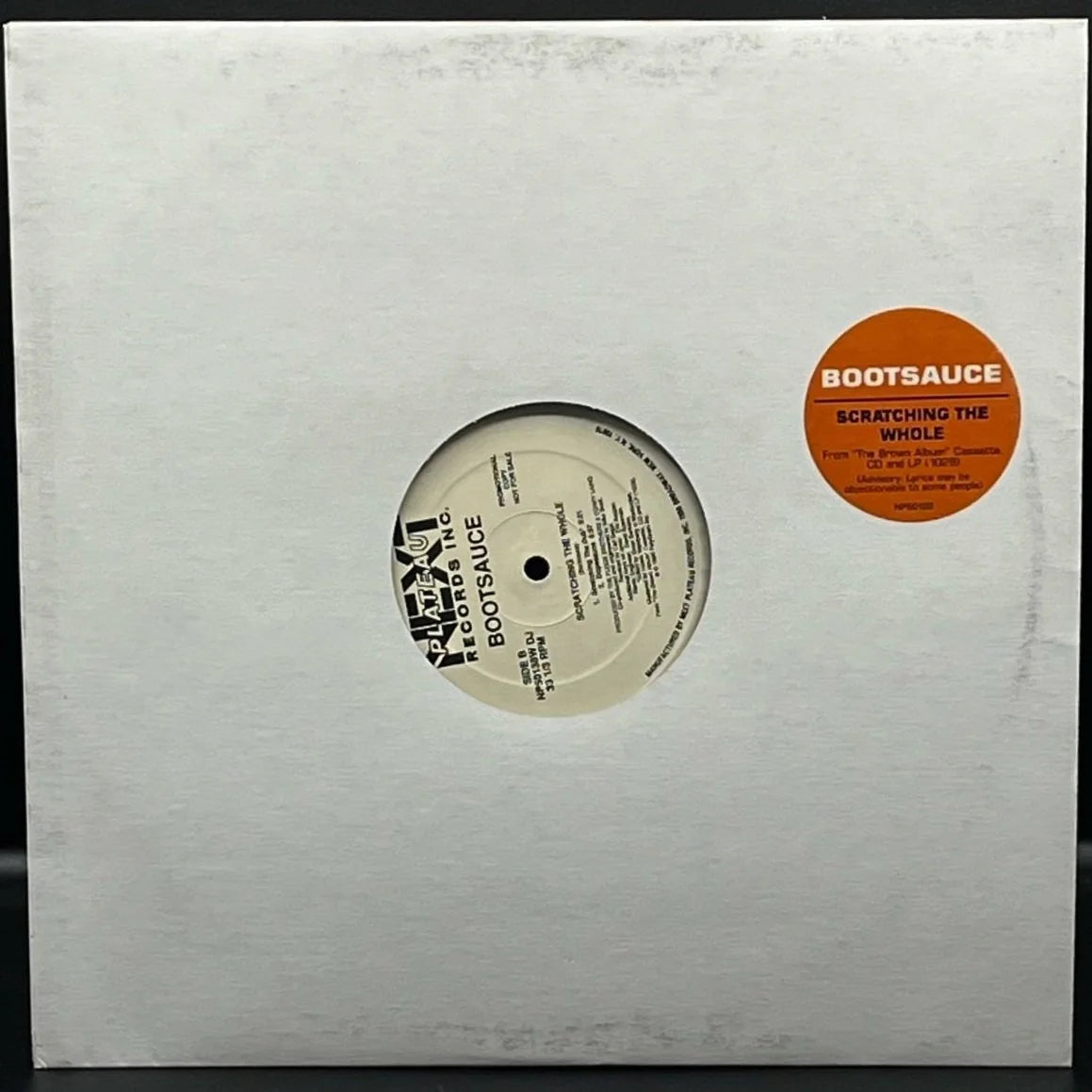 Bootsauce - Scratching The Whole (Single)