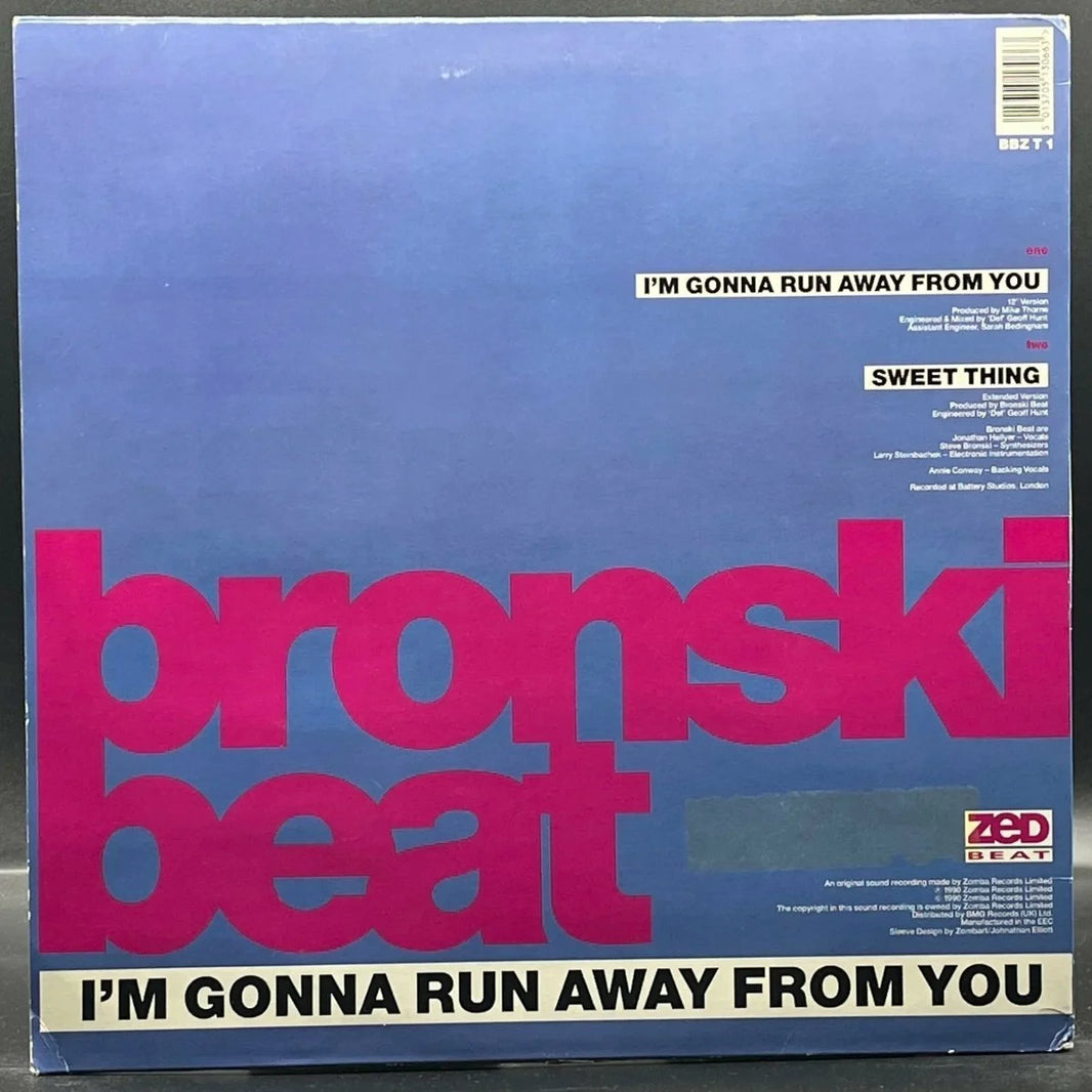Bronski Beat - I'm Gonna Run Away From You (Single)