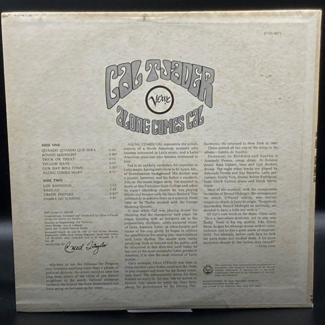 Cal Tjader - Along Comes Cal