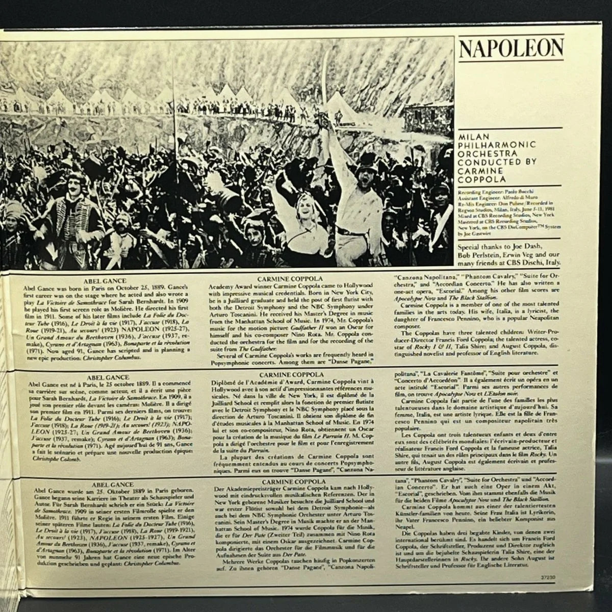 Carmine Coppola - Napoleon