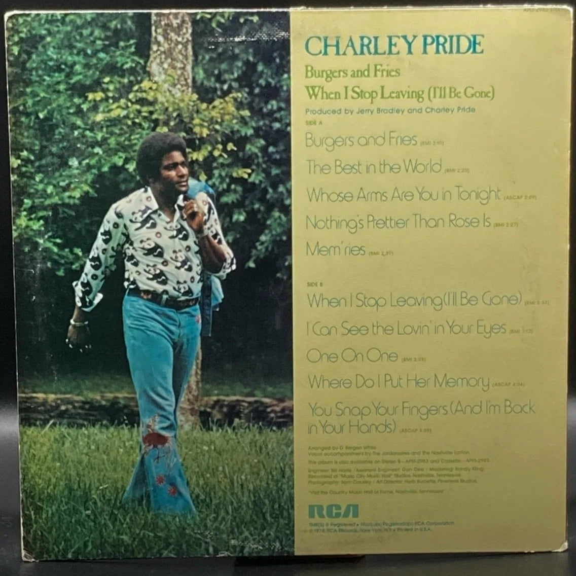 Charley Pride - Burgers & Fries/When I Stop Leaving (I'll Be Gone)