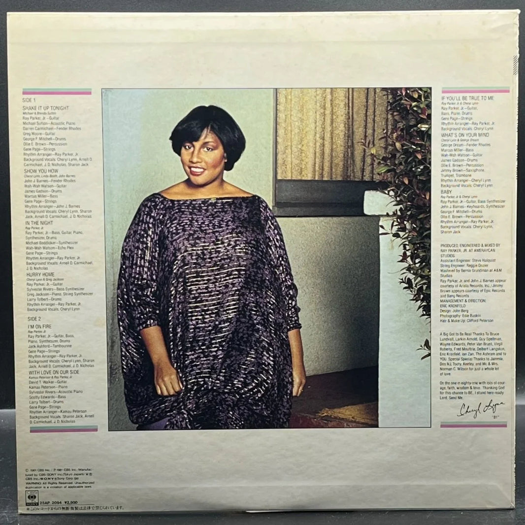 Cheryl Lynn - In The Night