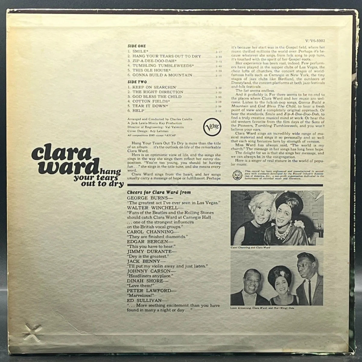 Clara Ward - Hang Your Tears Out To Dry