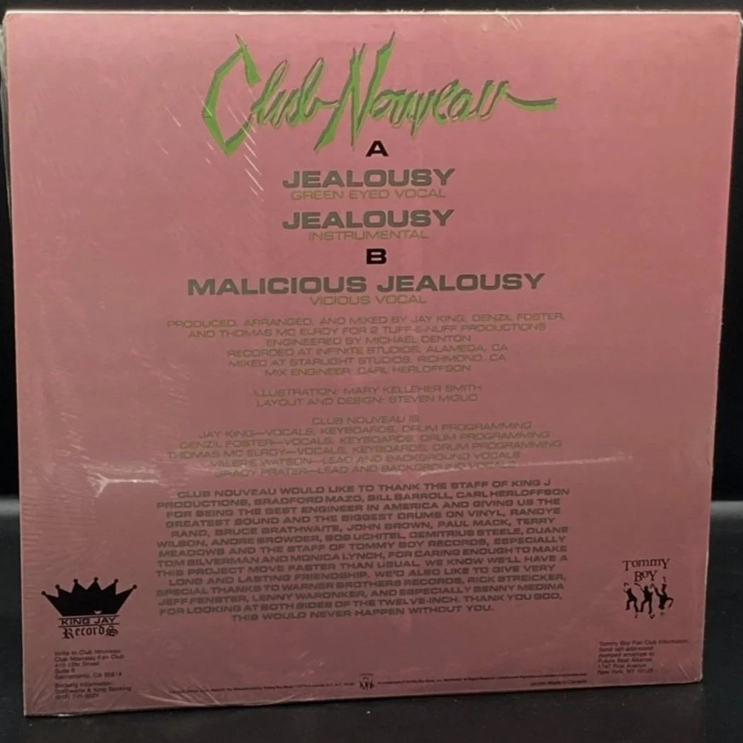 Club Nouveau - Jealousy (Single)