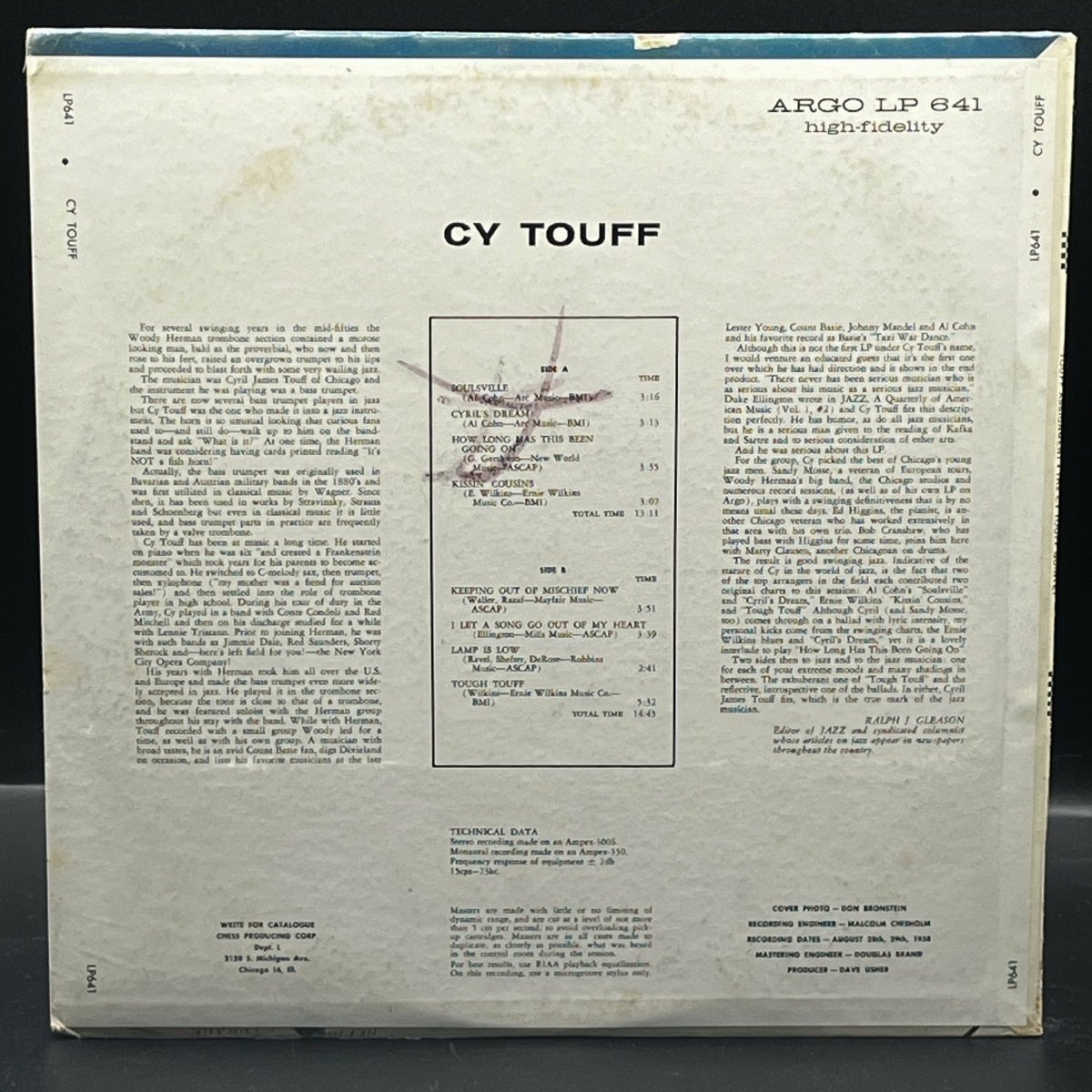 Cy Touff Quintet - Touff Assignment