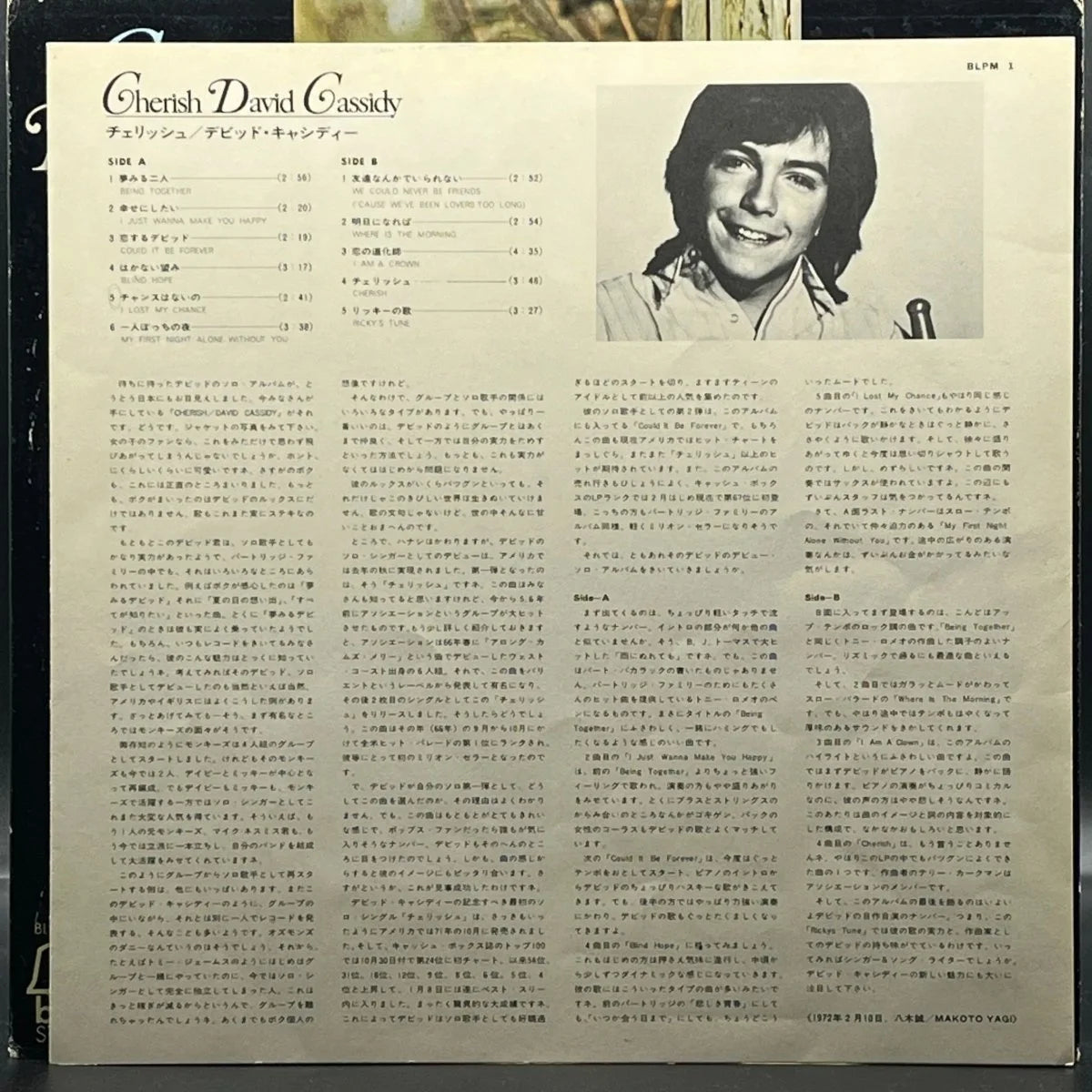 David Cassidy - Cherish