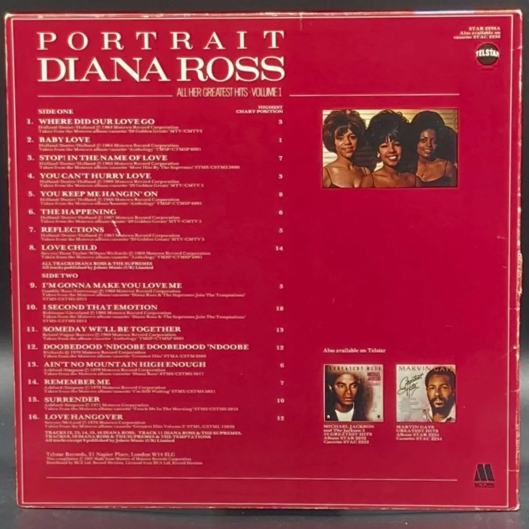 Diana Ross - Portrait, Vol. I