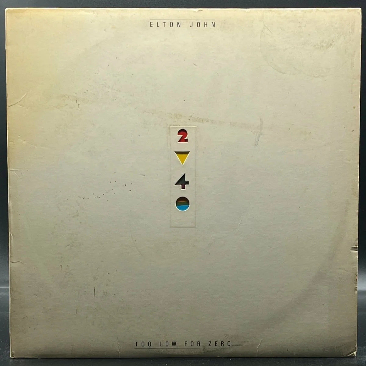 Elton John - Too Low For Zero