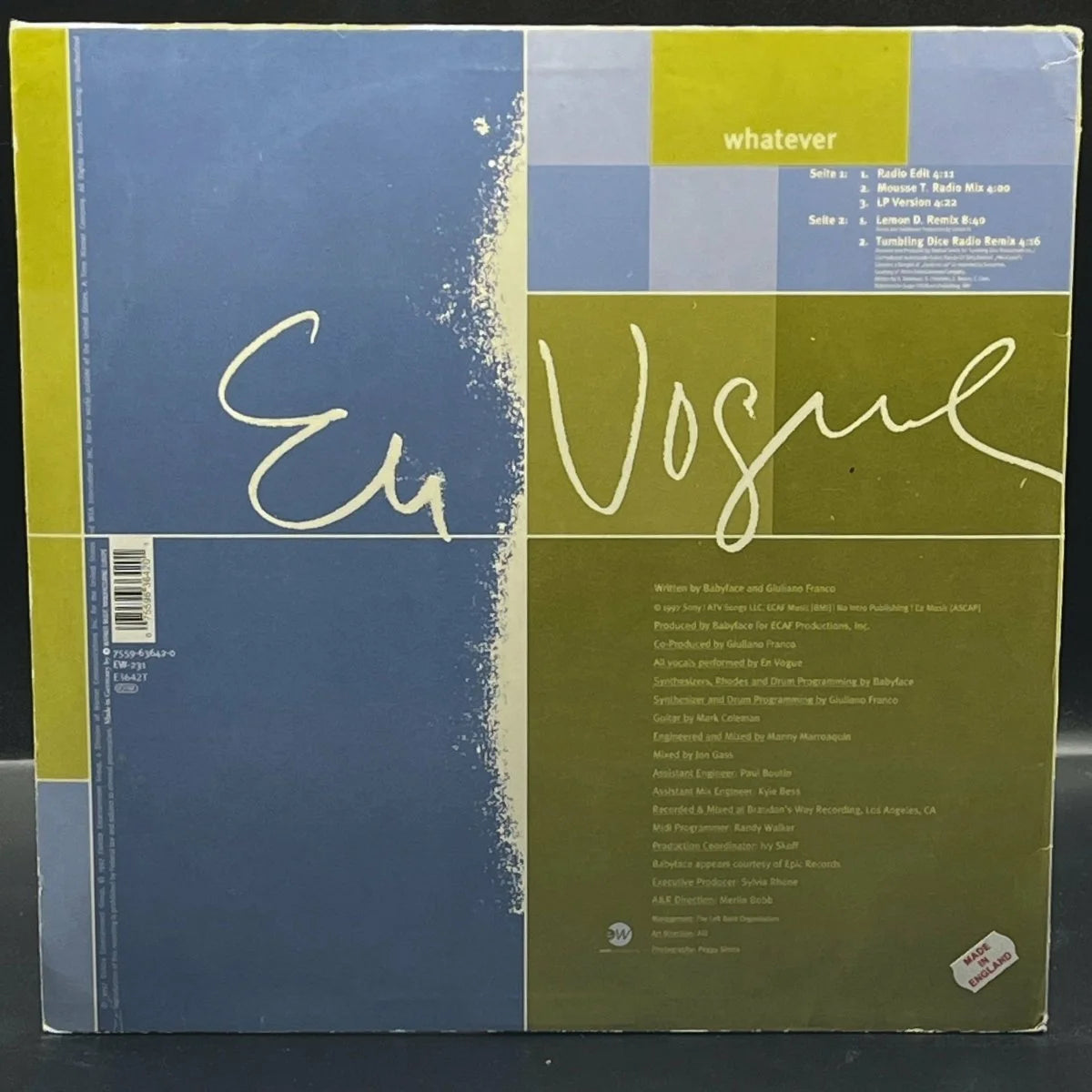 En Vogue - Whatever (Single)