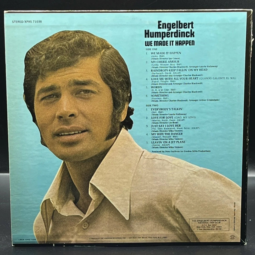 Engelbert Humperdinck - We Made It Happen