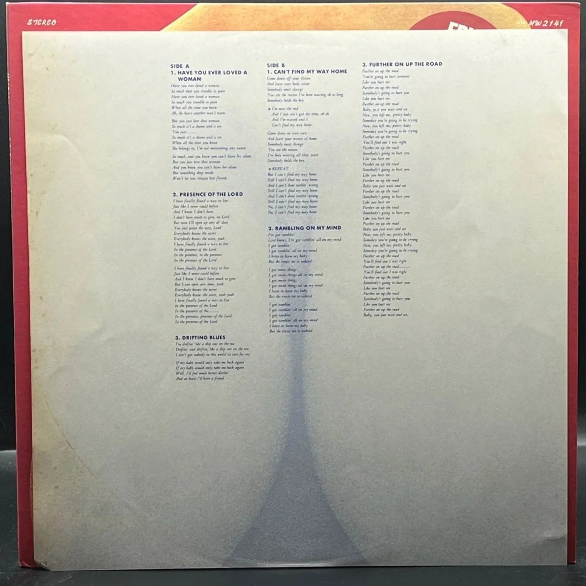 Eric Clapton - E.C. Was Here