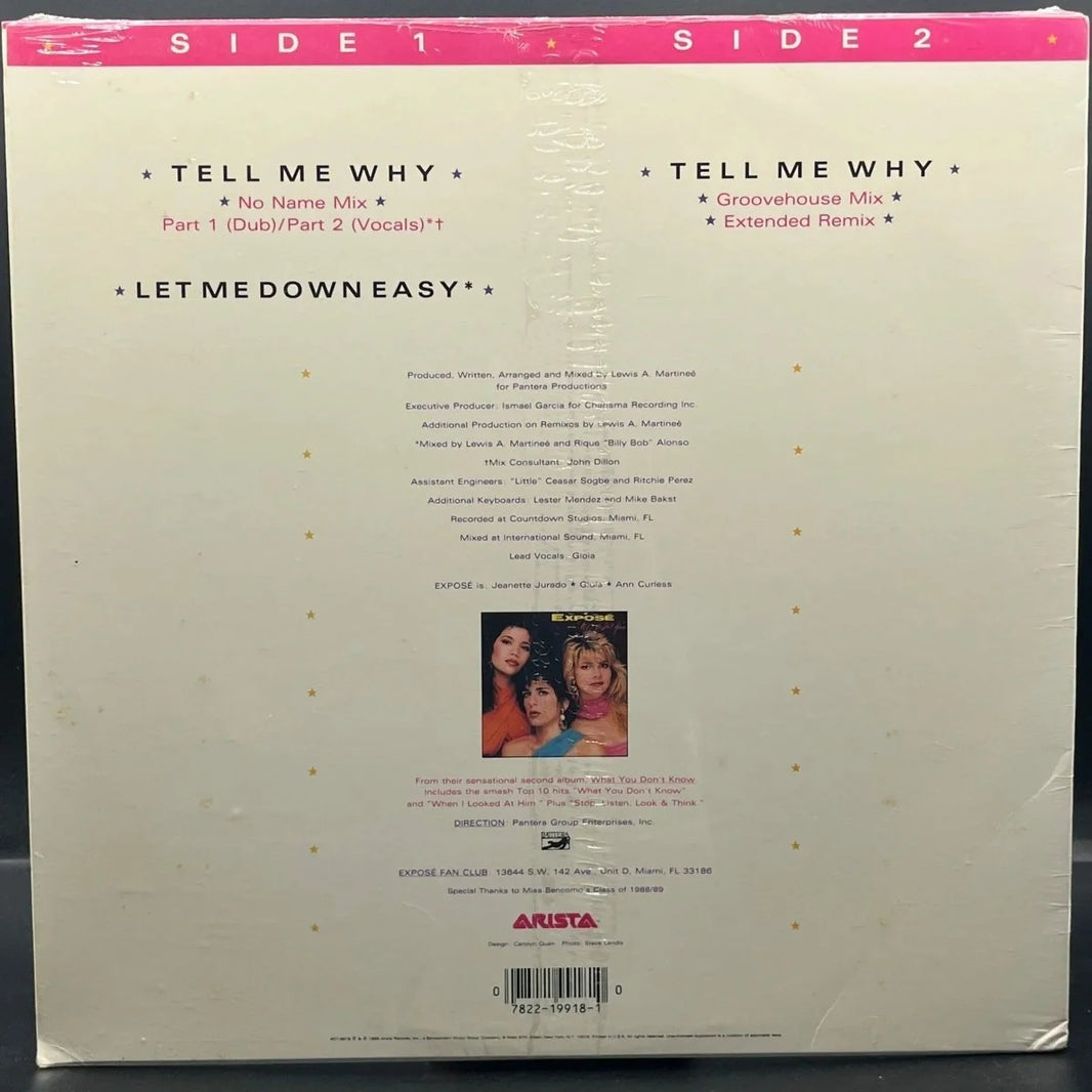 Expose - Tell Me Why (Single)