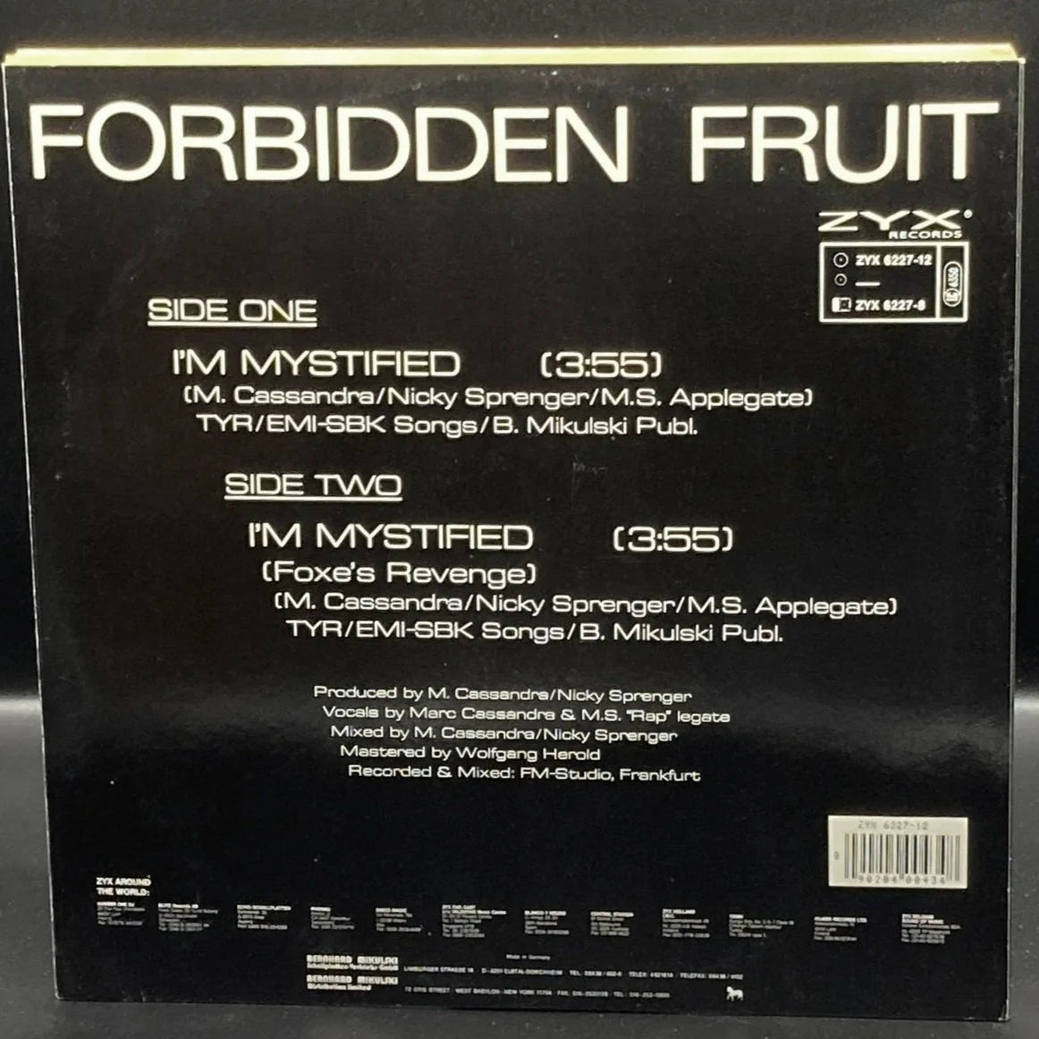 Forbidden Fruit - I'm Mystified (Single)