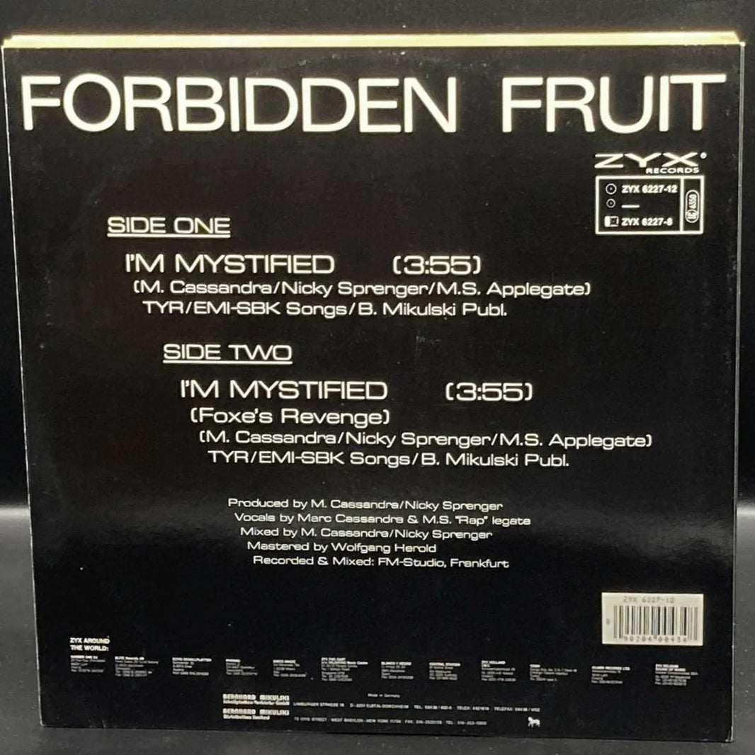 Forbidden Fruit - I'm Mystified (Single)