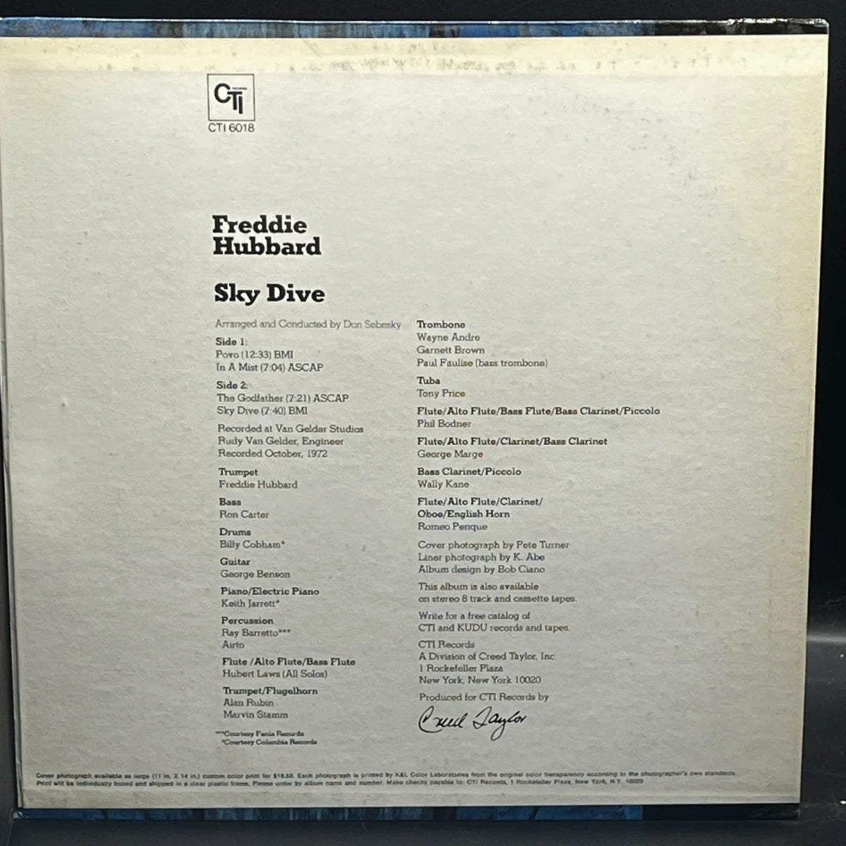 Freddie Hubbard - Sky Dive
