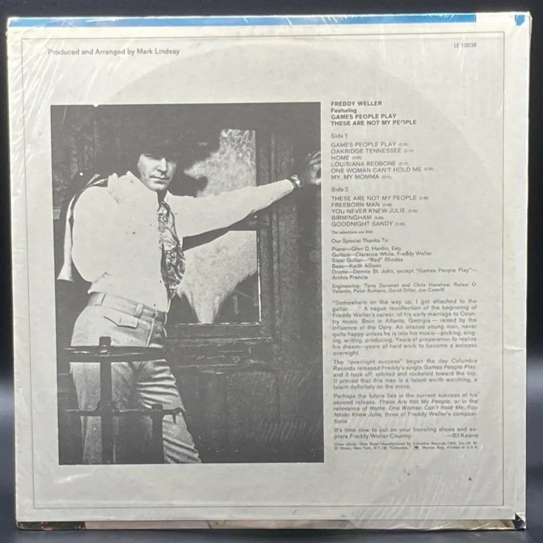 Freddy Weller - Games People Play/These Are Not My People