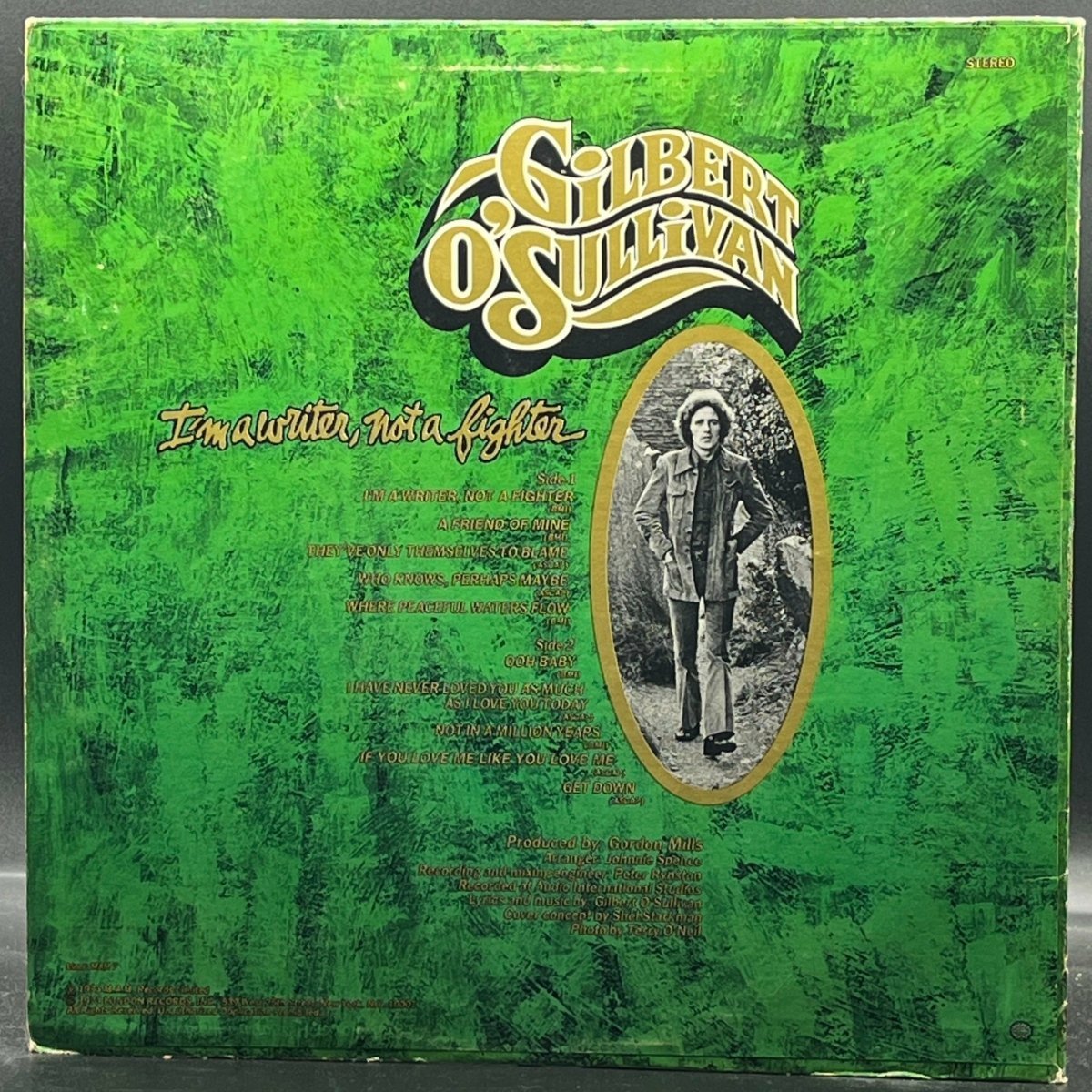 Gilbert O'Sullivan - I'm A Writer, Not A Fighter