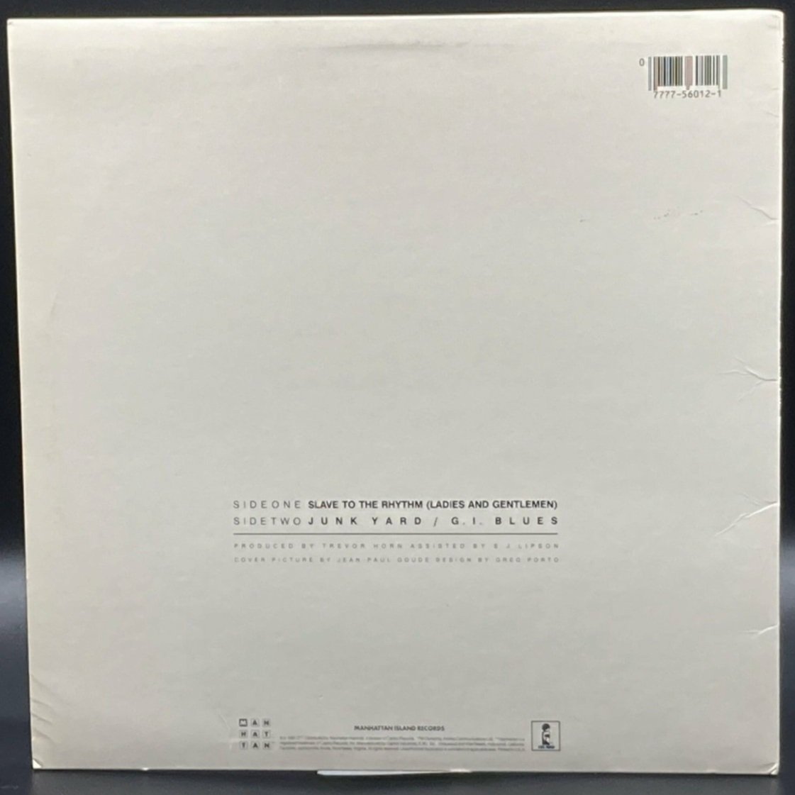 Grace Jones - Slave to the Rhythm (Single)