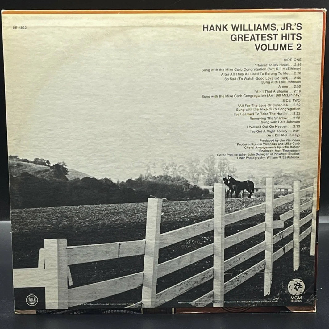 Hank Williams, Jr. - Hank Williams, Jr.'s Greatest Hits Vol. II