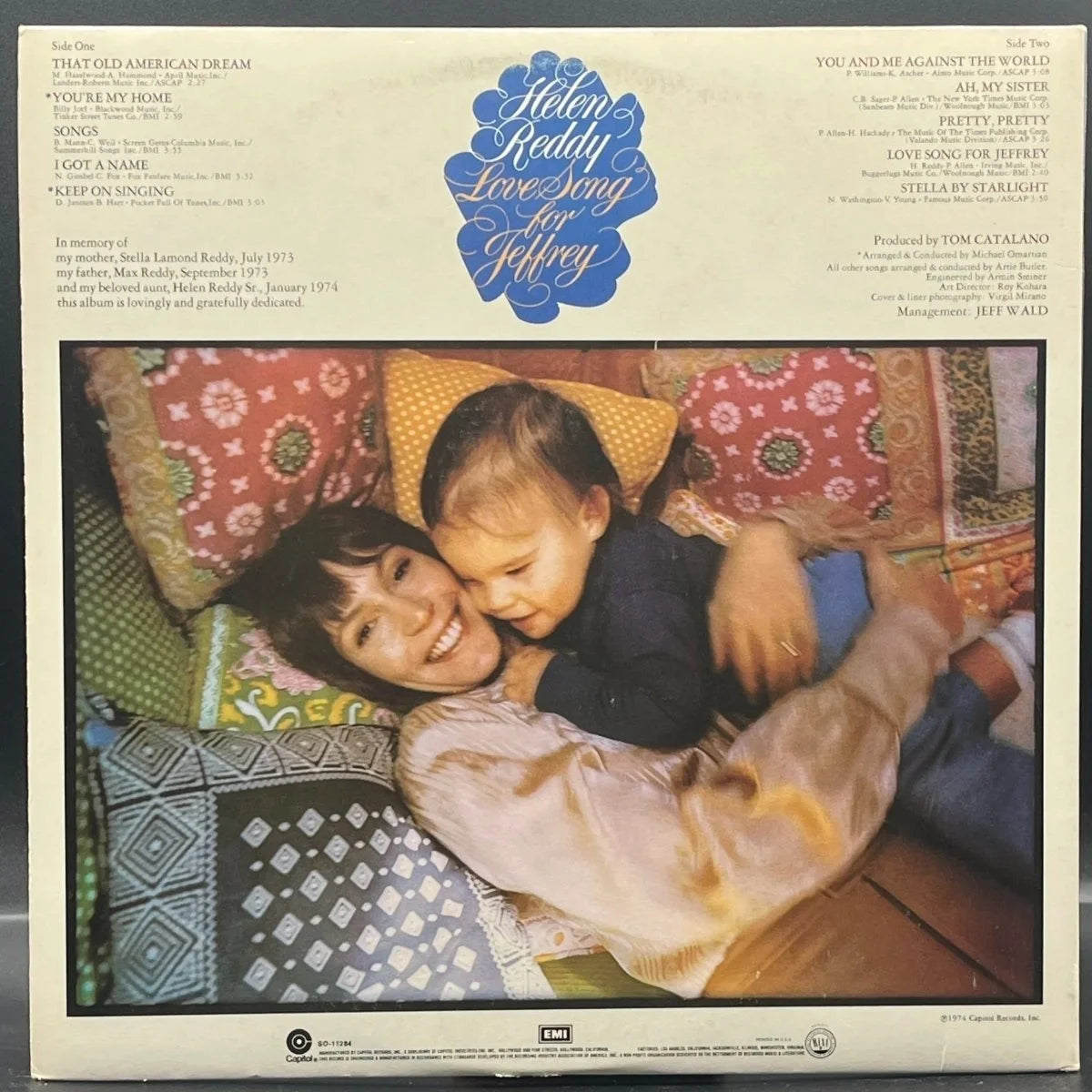 Helen Reddy - Love Song For Jeffrey