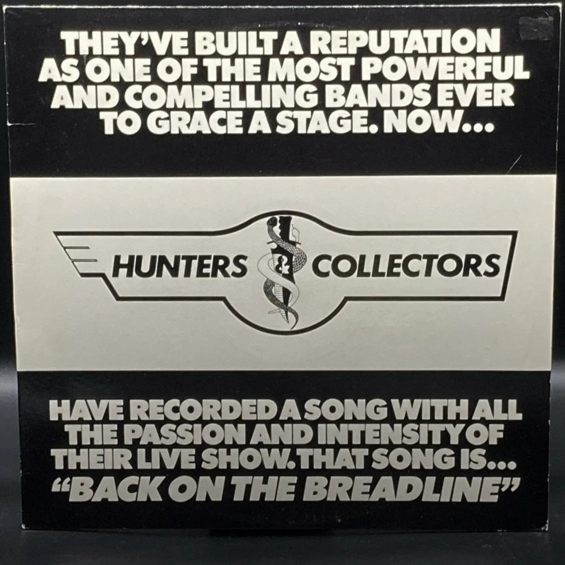 Hunters & Collectors - Back On The Breadline (Single)