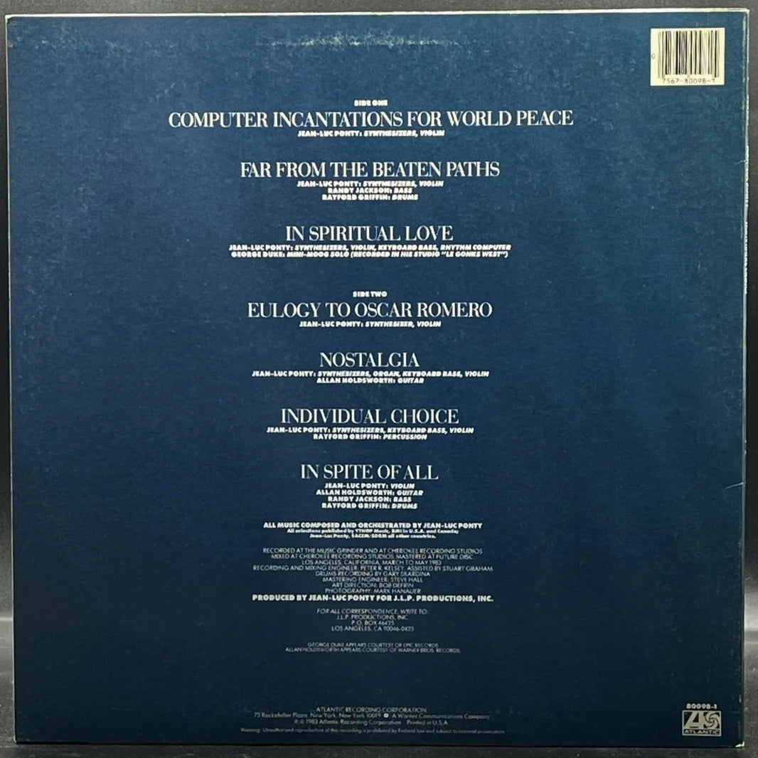 Jean-Luc Ponty - Individual Choice
