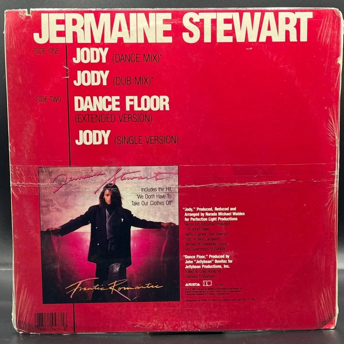 Jermaine Stewart - Jody (Single)