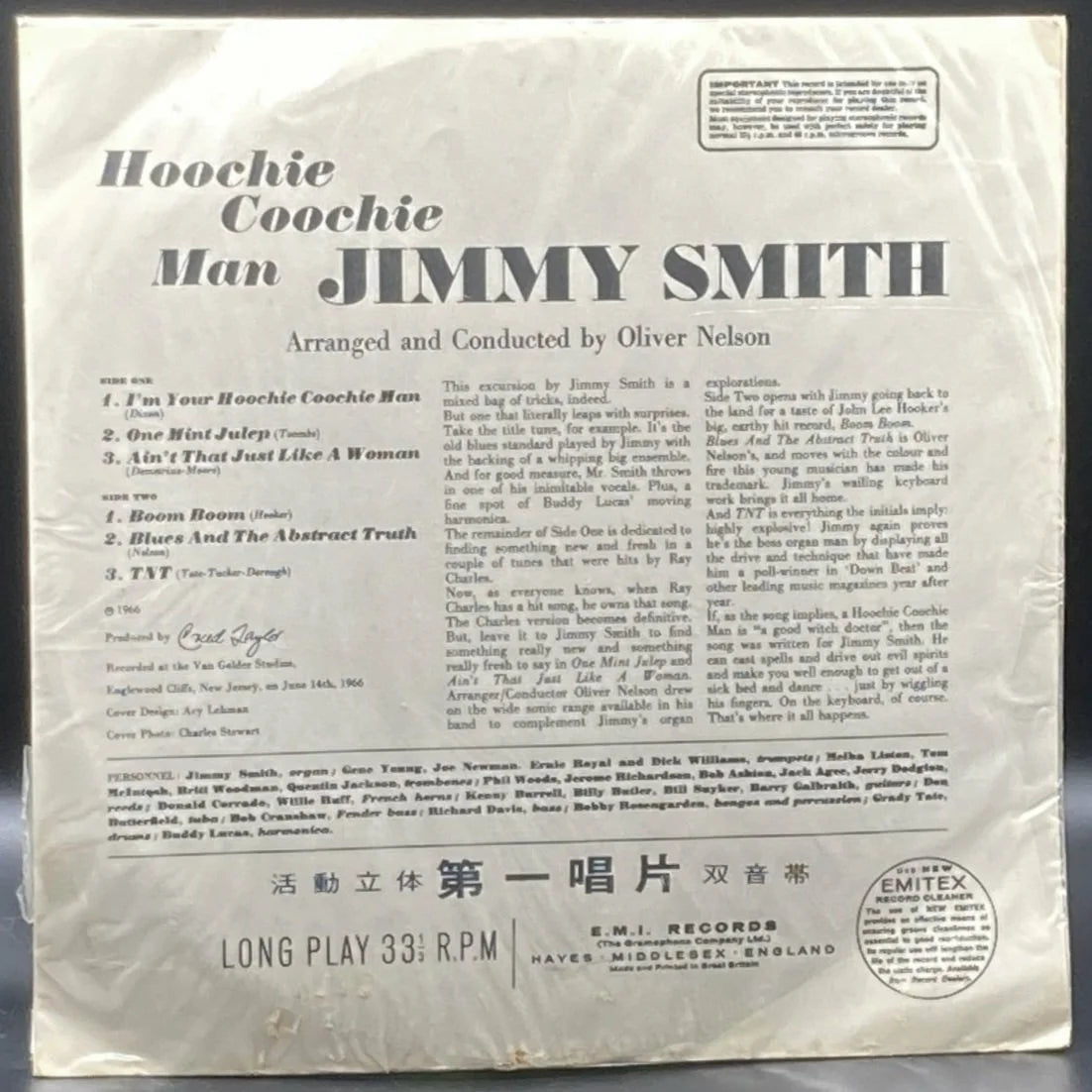 Jimmy Smith - Hoochie Coochie Man (Unofficial)