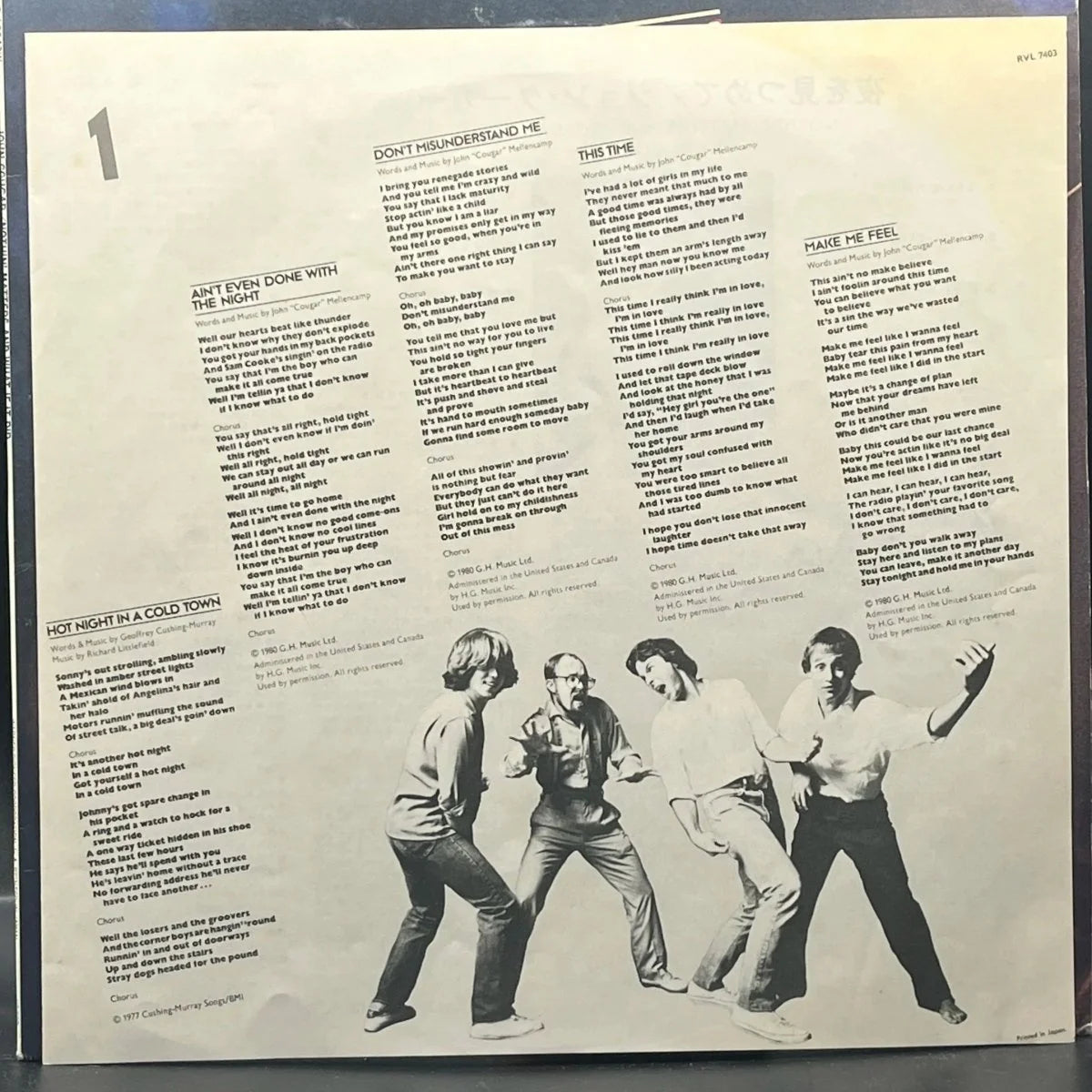 John Cougar - Nothin Matters And What If It Did