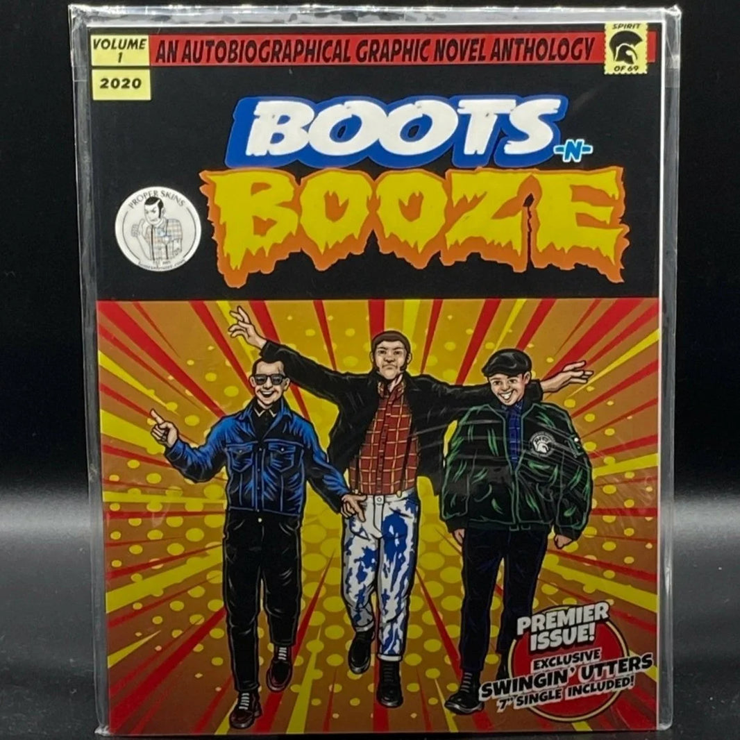 Johnny Peebucks & Swingin' Utters - Live At Ritchie's New Year's Eve Party (7" Single)
