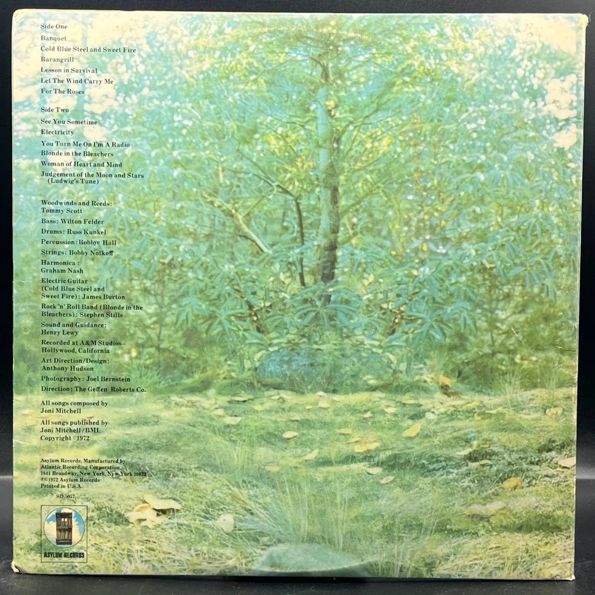 Joni Mitchell - For The Roses