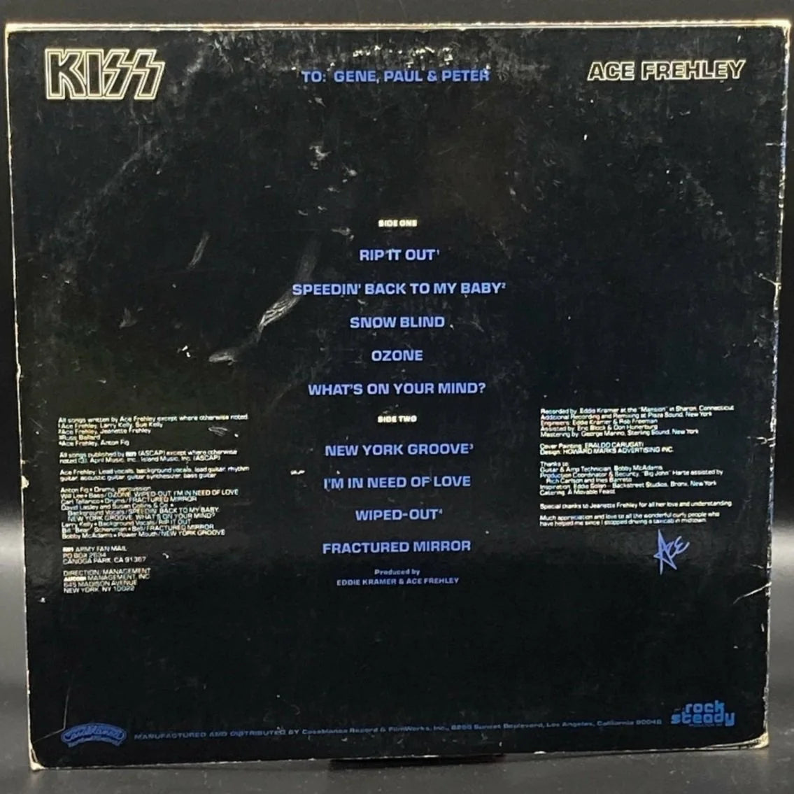 KISS - Ace Frehley