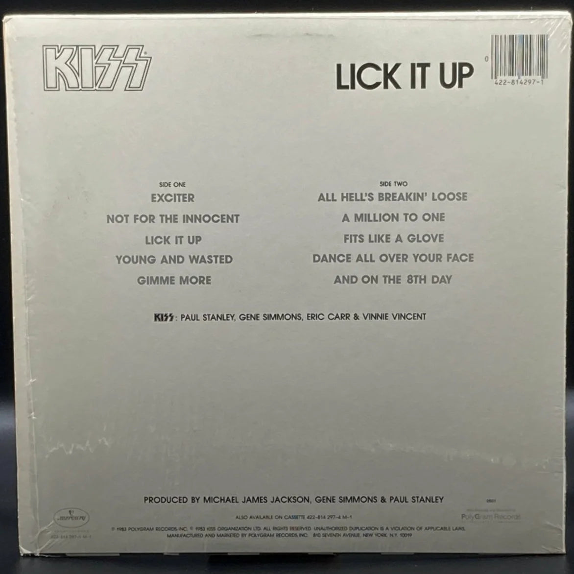 KISS - Lick It Up