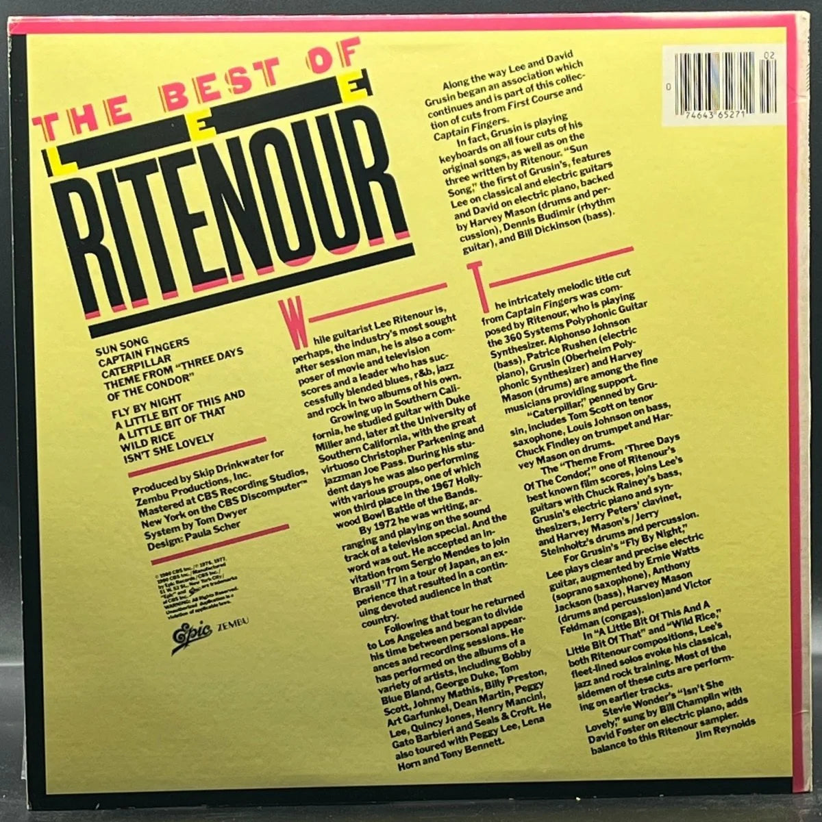 Lee Ritenour - The Best Of Lee Ritenour