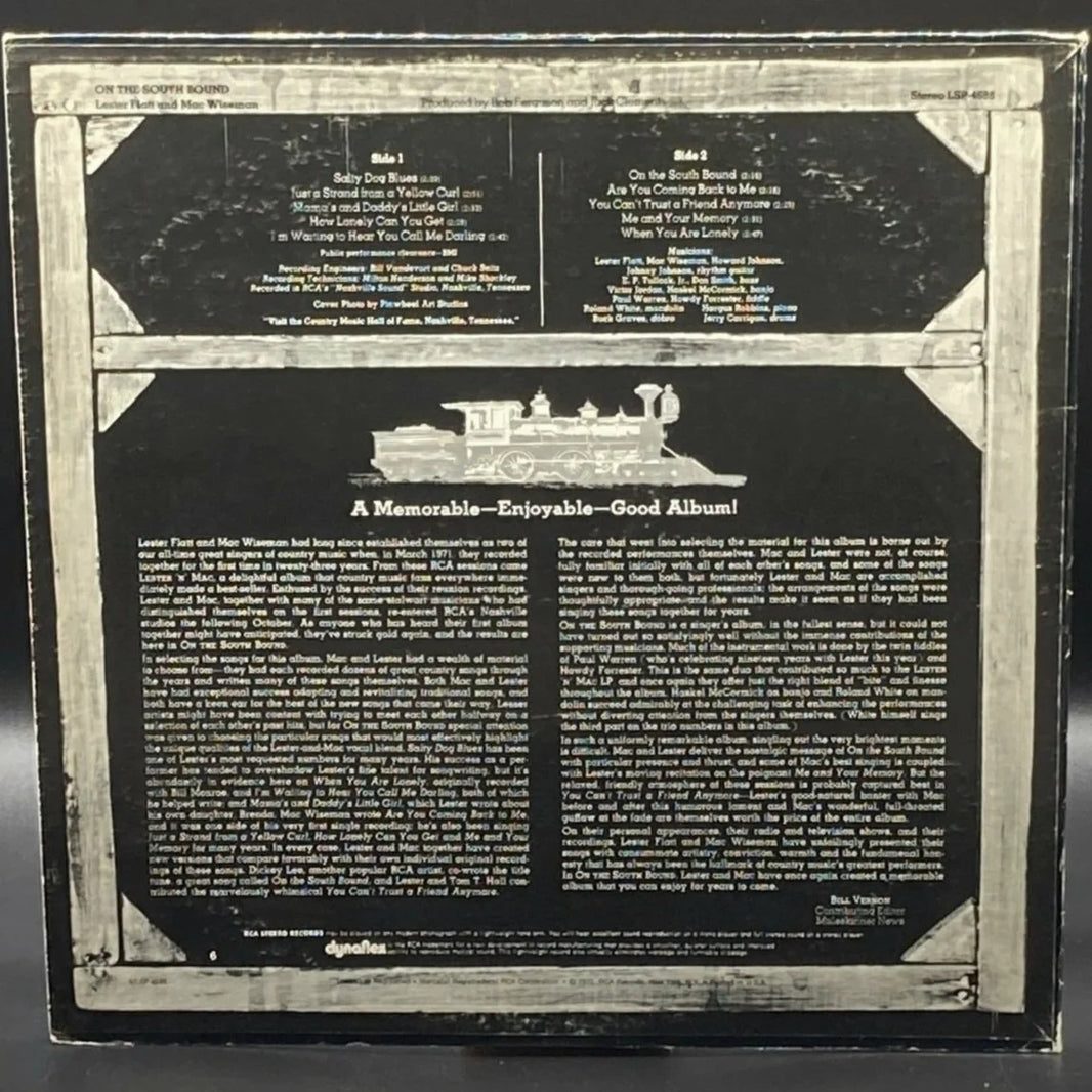 Lester Flatt & Mac Wiseman - On The South Bound