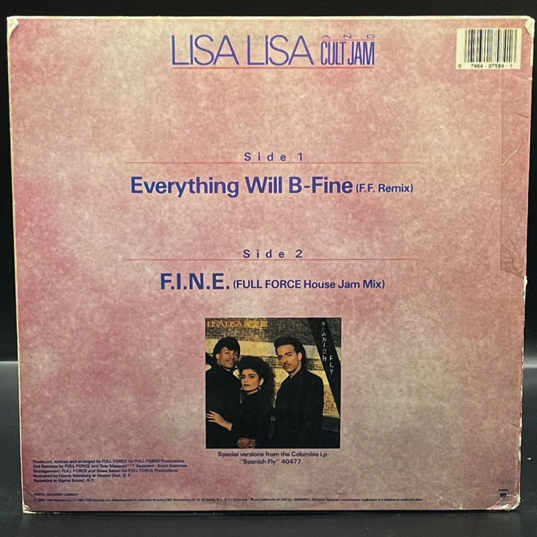 Lisa Lisa & Cult Jam - Everything Will B-Fine (Single)