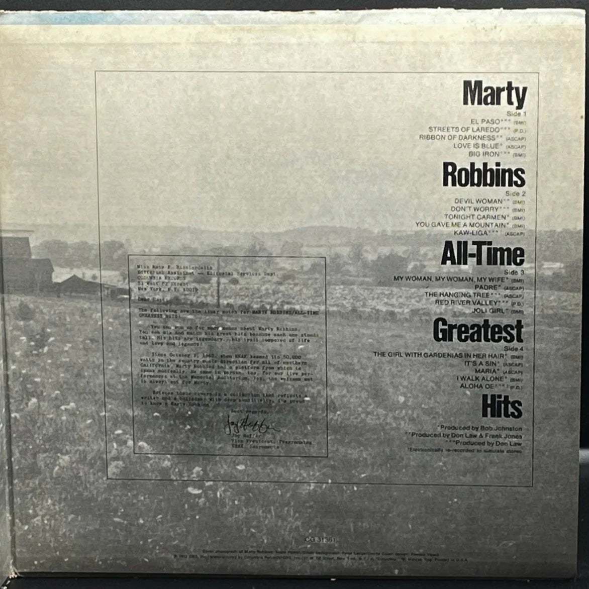 Marty Robbins - Marty Robbins' All-Time Greatest Hits