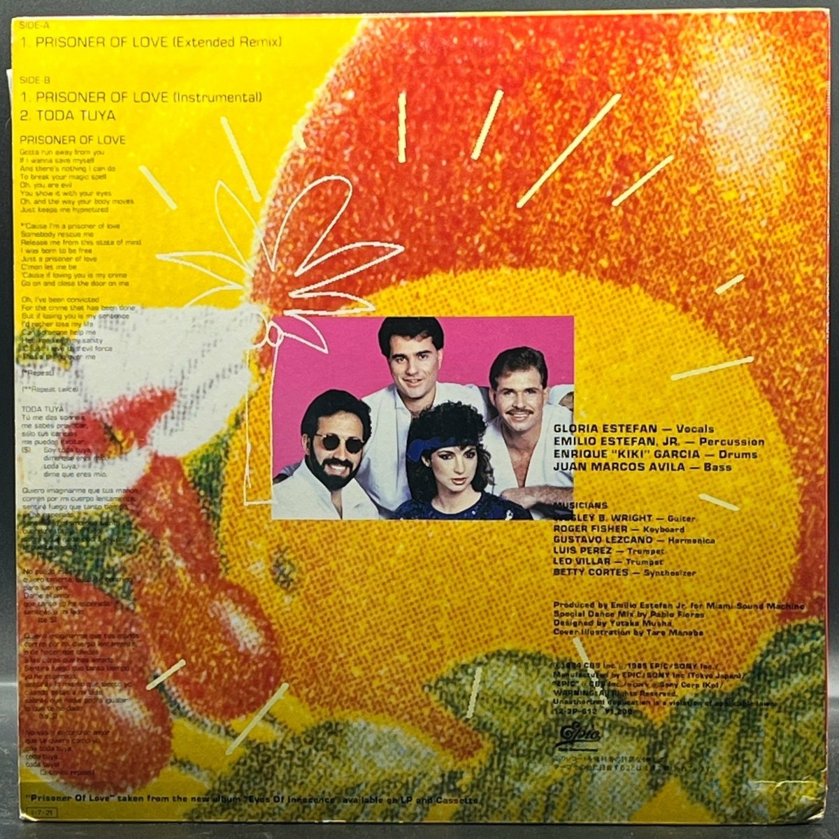 Miami Sound Machine - Prisoner Of Love (Extended Remix Single)