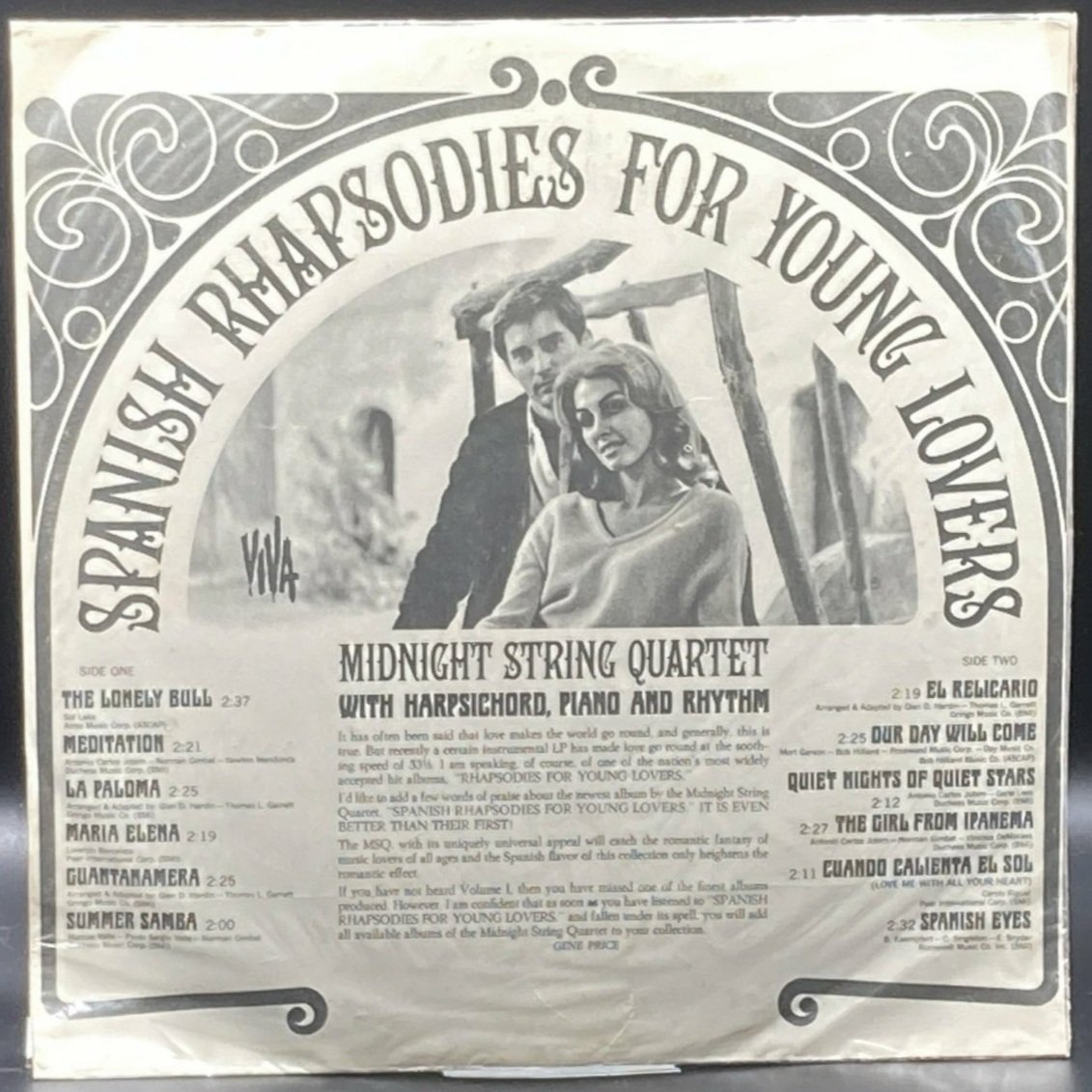 Midnight String Quartet - Spanish Rhapsodies For Young Lovers (Unofficial)