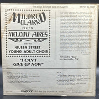 Mildred Clark & The Melody-Aires - I Can't Give Up Now