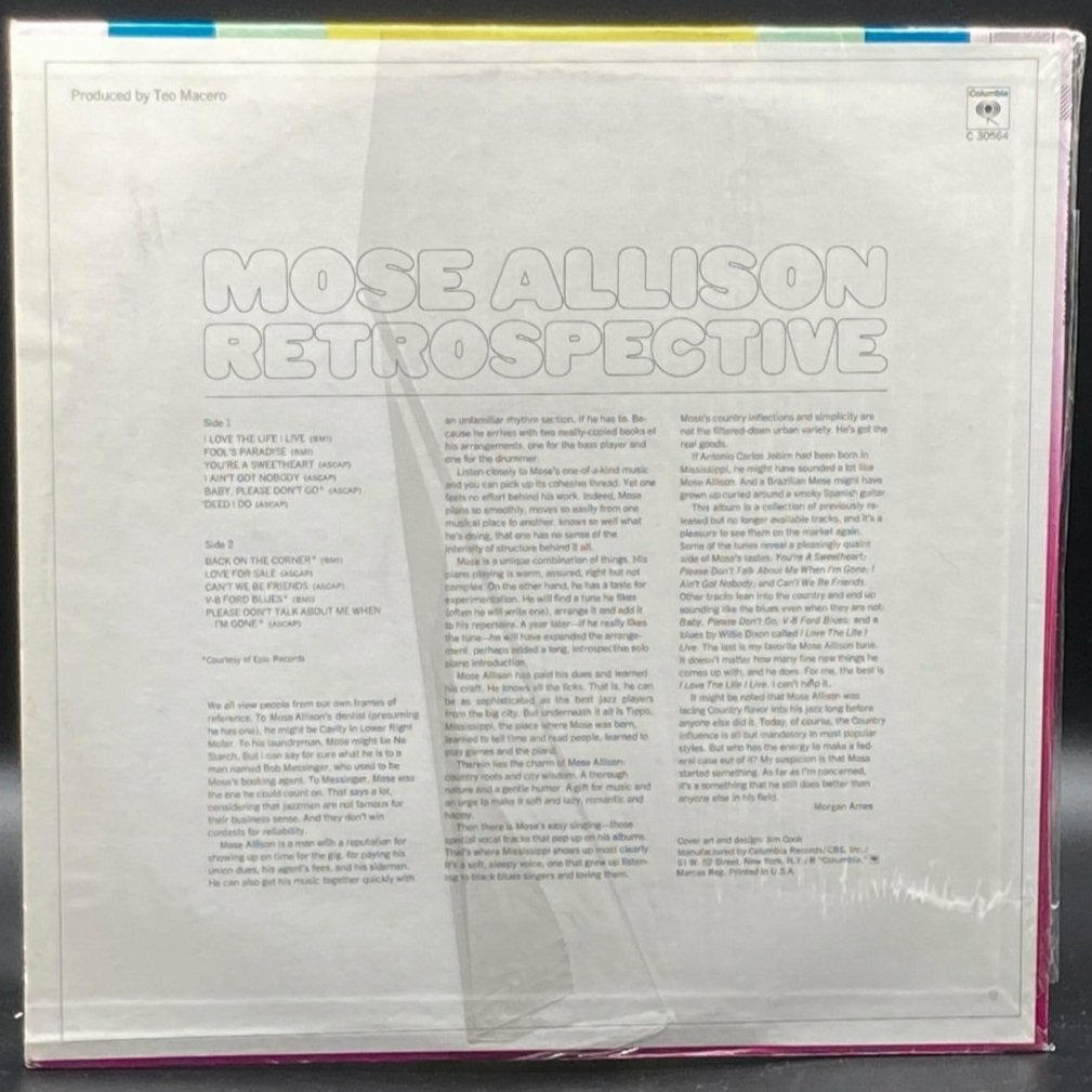 Mose Allison - Retrospective