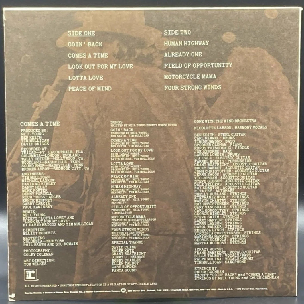 Neil Young - Comes a Time