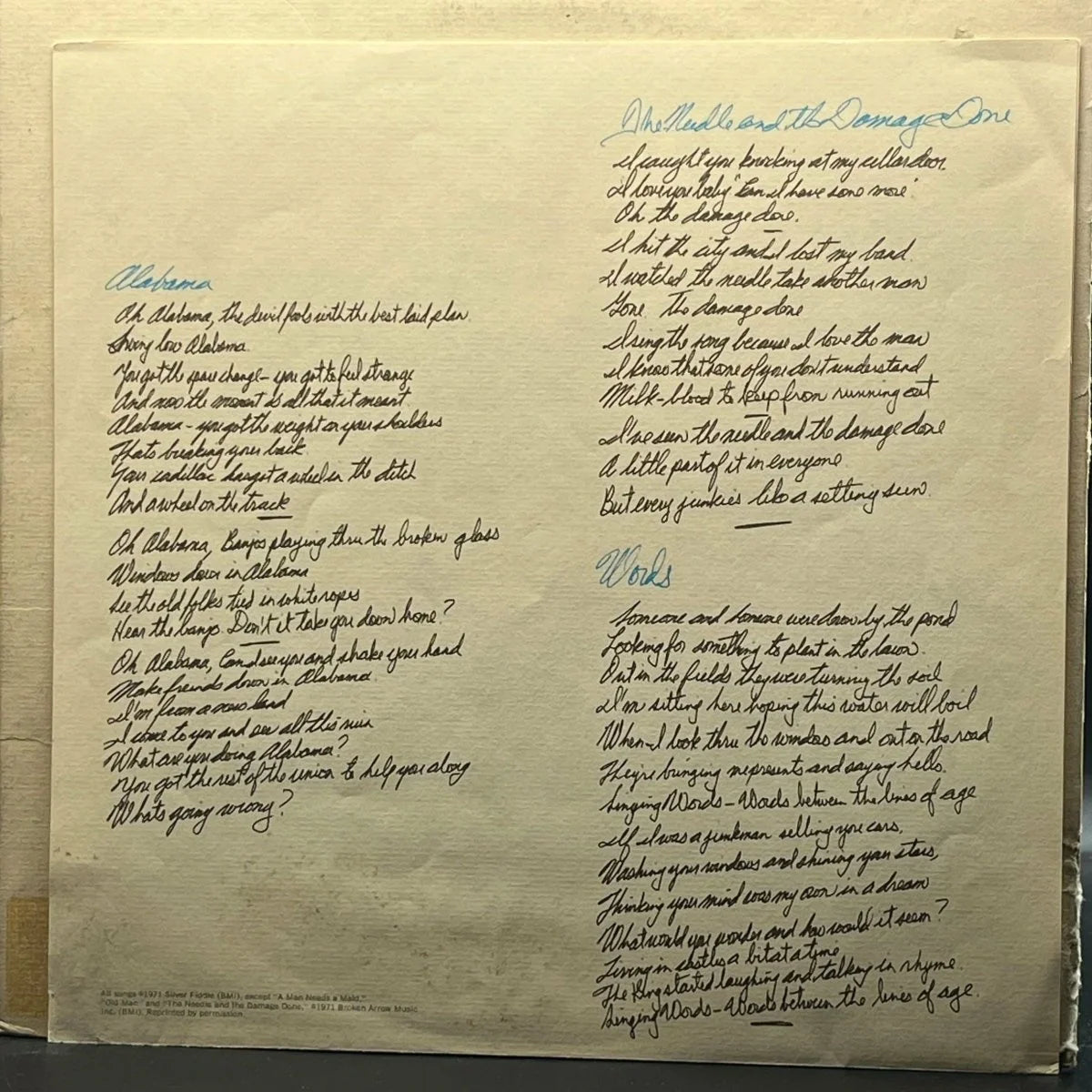 Neil Young - Harvest