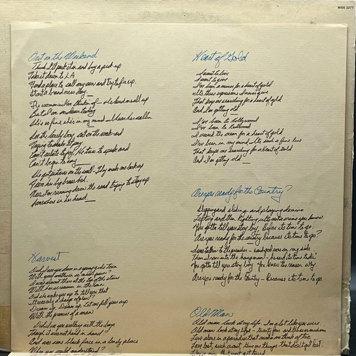 Neil Young - Harvest