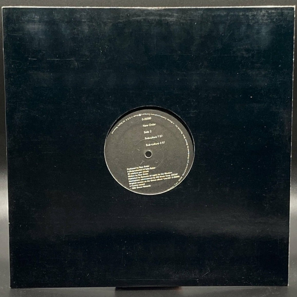 New Order - Sub-Culture (Single)