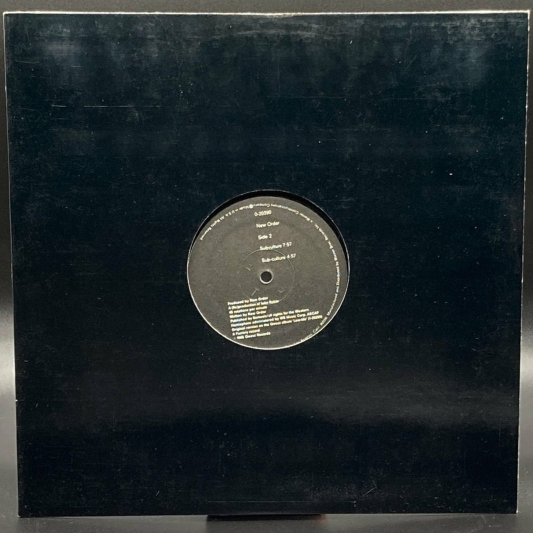 New Order - Sub-Culture (Single)