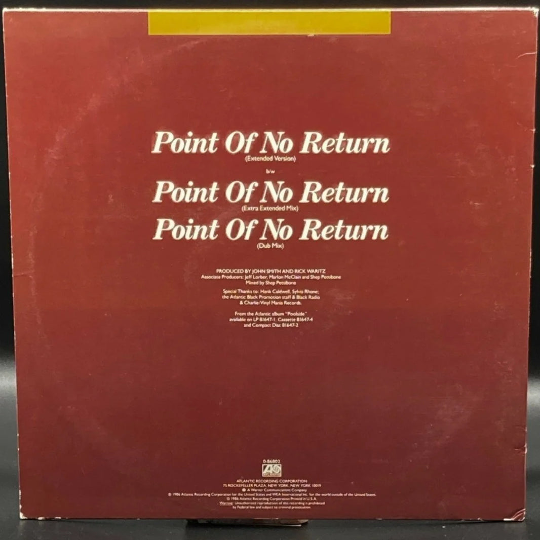 Nu Shooz - Point Of No Return (Single)