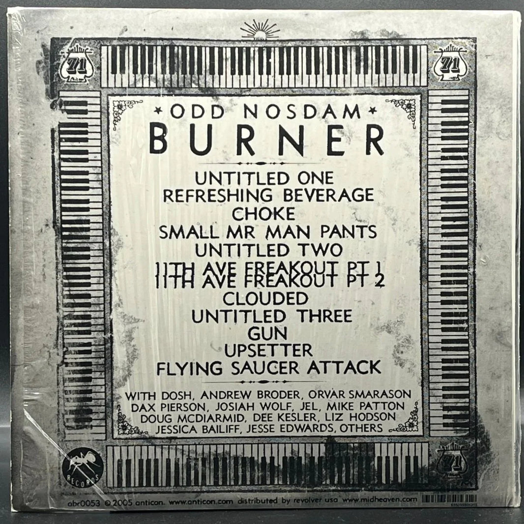Odd Nosdam - Burner