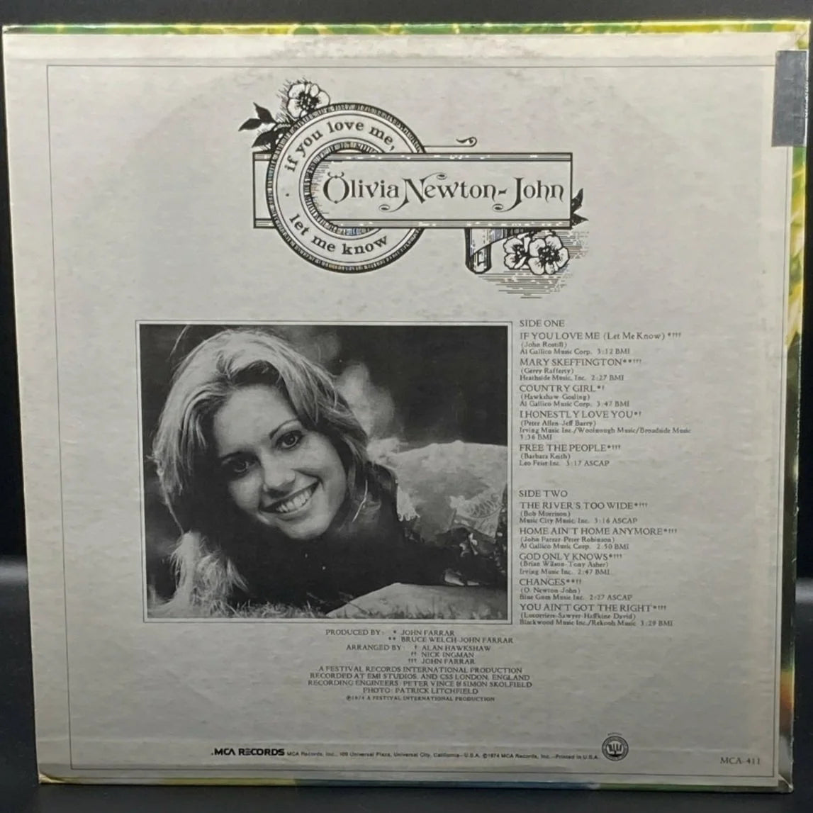 Olivia Newton-John - If You Love Me Let Me Know